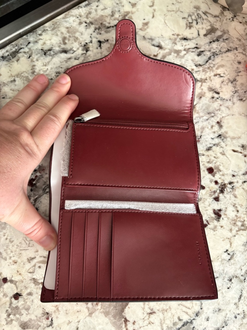 NWT! Coach Jade Colorblock Wallet - Picture 6 of 9